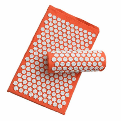 Acupuncture Massage Pad and Pillow Set with Yoga Mat