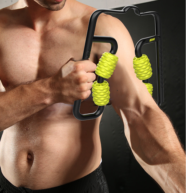 Foam Roller Muscle Relaxer for Leg Massage and Fitness