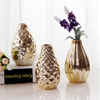 Nordic Ceramic Small Flower Vase for Home Decor