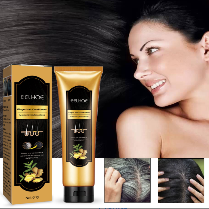 EELHOE Ginger Essence Conditioner for Smooth Black Hair