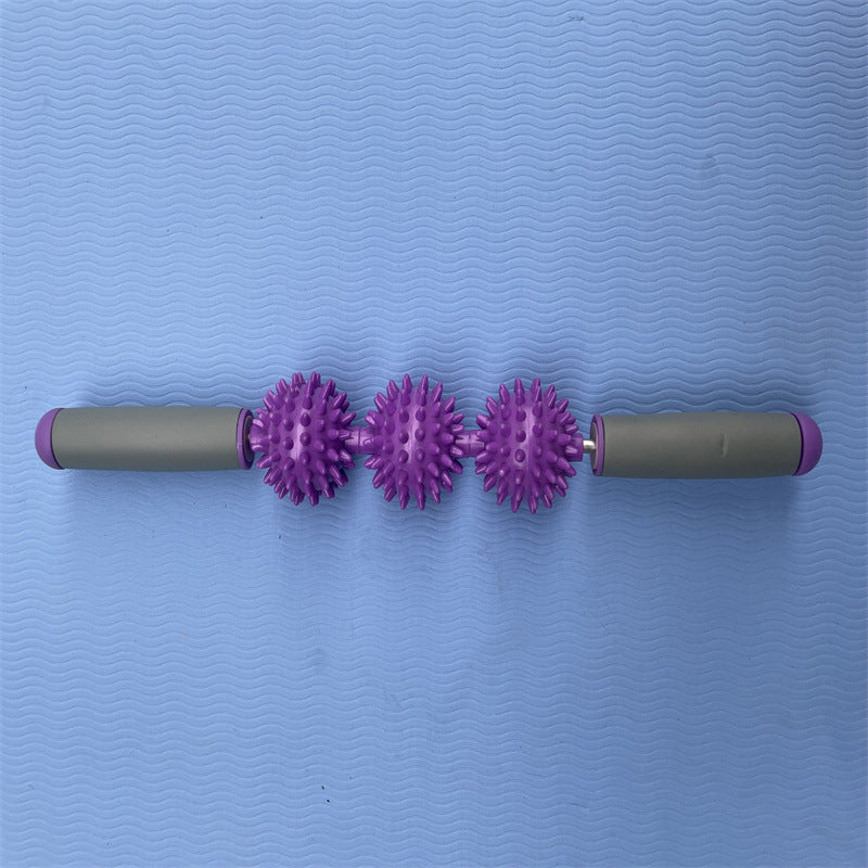 PVC Hedgehog Massage Stick for Muscle Relaxation