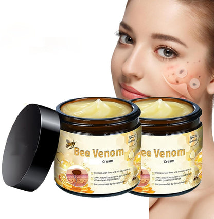 Ylahdent 2 PCS Bee Venom Cream 2024 New Professional Bee Venom Repair Cream Bee Venom Hydrating Moisturizing Cream (B B)