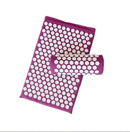 Acupuncture Massage Pad and Pillow Set with Yoga Mat