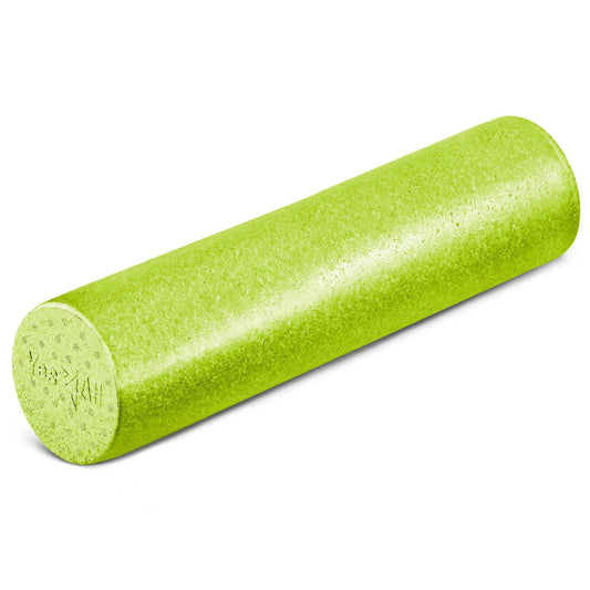 Yes4All High Density Foam Roller for Back Variety of Sizes & Colors for Yoga Pilates - Lime - 24 Inches