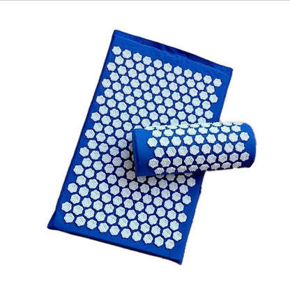 Acupuncture Massage Pad and Pillow Set with Yoga Mat