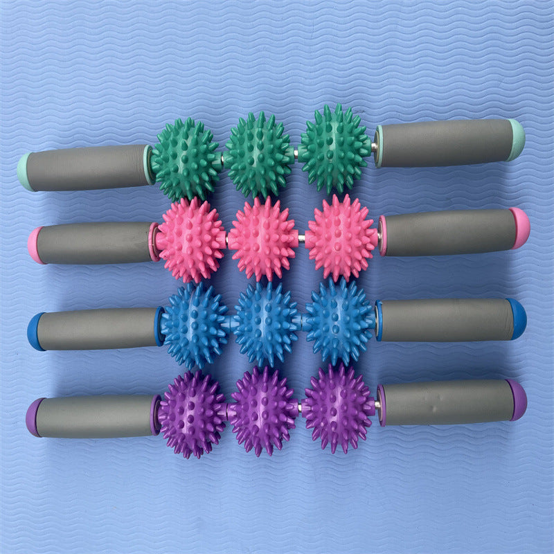 PVC Hedgehog Massage Stick for Muscle Relaxation