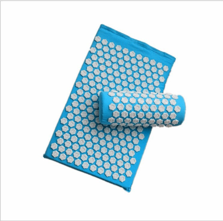 Acupuncture Massage Pad and Pillow Set with Yoga Mat