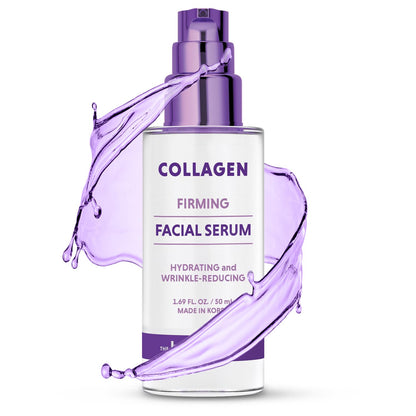 The Beauty Standard Collagen Face Serum - Dermatologist Tested Anti-Aging Skin Tightening Hydrating - Clean Beauty Cruelty-Free Korean Skin Care for All Skin Types - 1.69 fl. oz