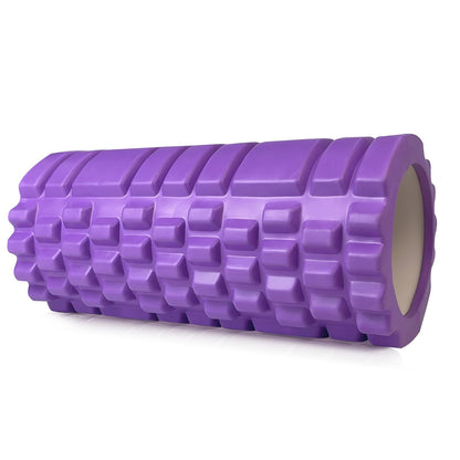Krightlink Foam Roller for Deep Tissue Massager Patented 13" High Density Exercise Roller for Muscle and Myofascial Trigger Point Release Yoga Back Roller for Fitness Yoga (Purple)