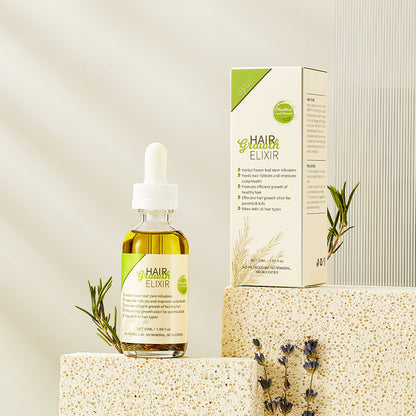 Herbal Hair Growth Oil with Rosemary Repair Essence
