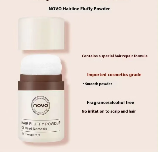 Hair Oil Control Booster Powder for Bangs & Hairline (Oil Removal Face Powder)