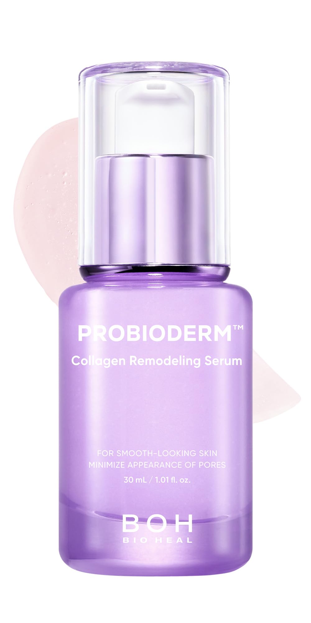 BIOHEAL BOH Probioderm™ Collagen Remodeling Serum 1.01 fl oz (30 ml) | Skin Firming Serum with Collagen & 12 Peptides for Pore Tightening & Smoothing | Hydrating & Lifting for Daily Skincare