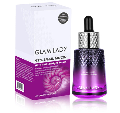 97% Anti Ageing Snail Mucin Ultra Retinol Night Serum