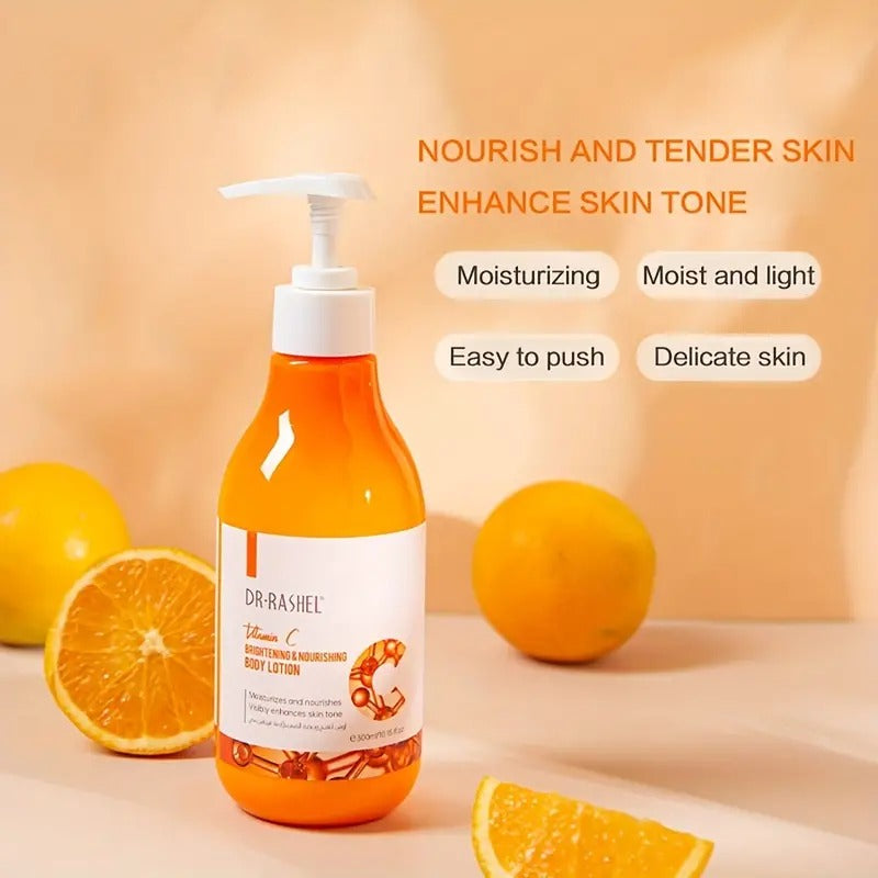 Vitamin C Body Lotion for Whitening and Firming Skin
