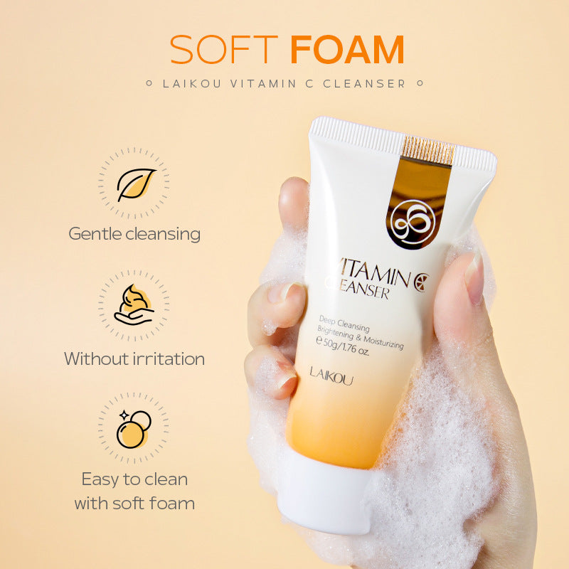 Vitamin C Deep Cleansing Facial Foam (50g)